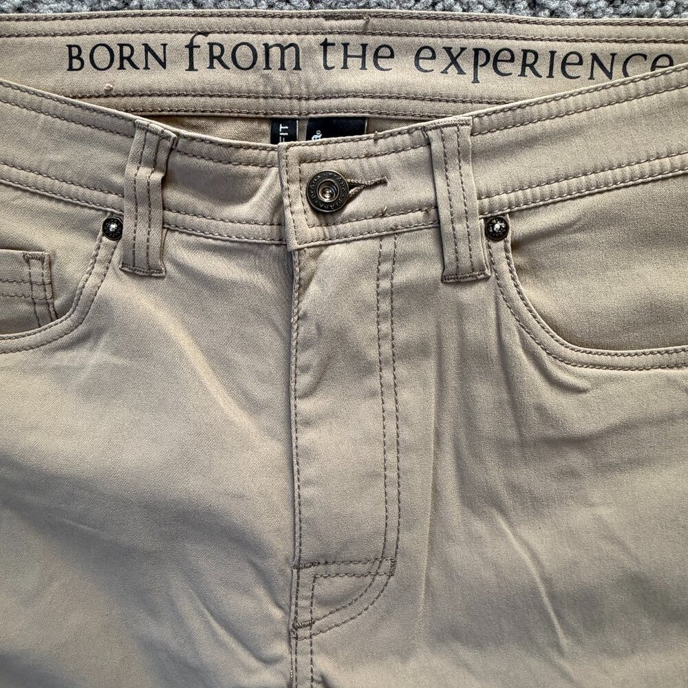 Prana Pants Mens 32Wx32L Brown Slim Fit Hiking Outdoor Adventure - Excel. Cond. - Picture 3 of 13